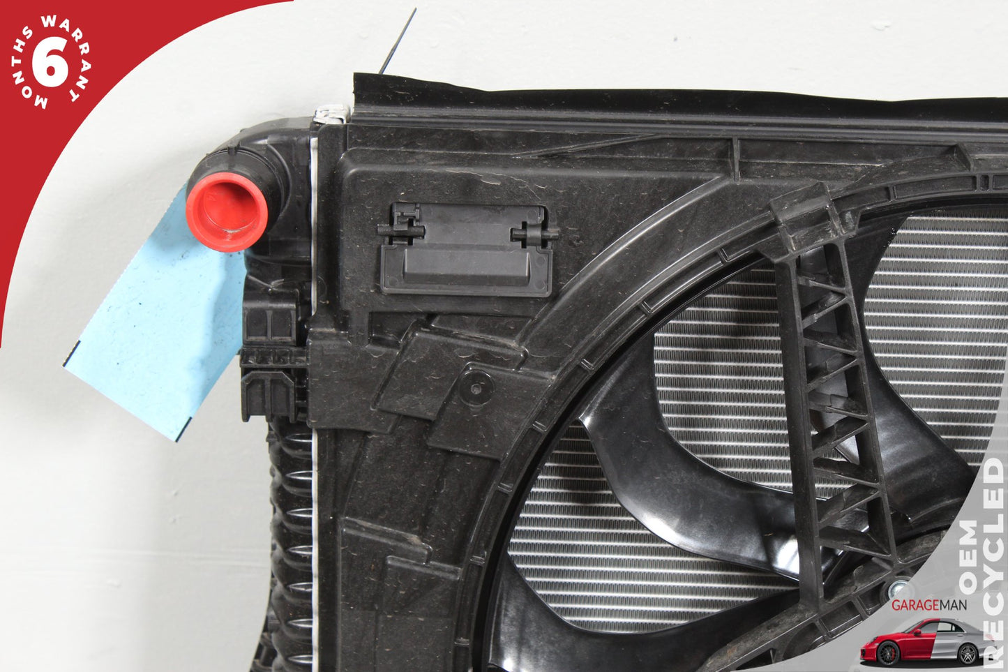 2022-2024 Audi A3 Sedan Engine Radiator Cooling Fan Motor Assembly 5WA121203B OEM