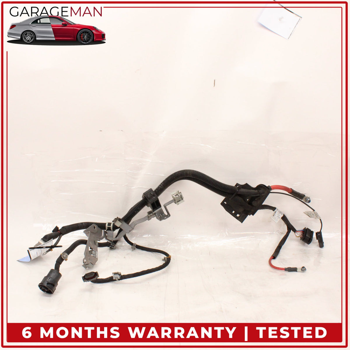 2015-2017 Mercedes-Benz S550e W222 Engine Starter Motor Wire Wiring Harness OEM