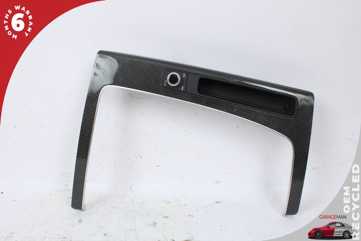 2018-2025 Audi SQ5 Q5 Dash Center Console Door Trim Panel Carbon Fiber Set OEM