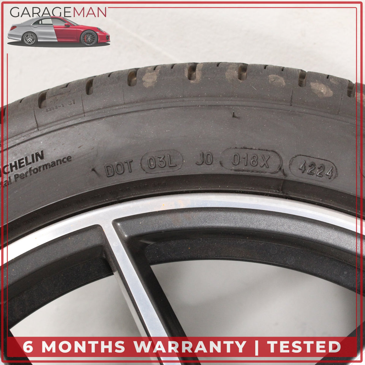 2019-2026 BMW Z4 G29 Styling 770 V-Spoke Rear Wheel Rim w/ Tire 9Jx18 ET28 OEM