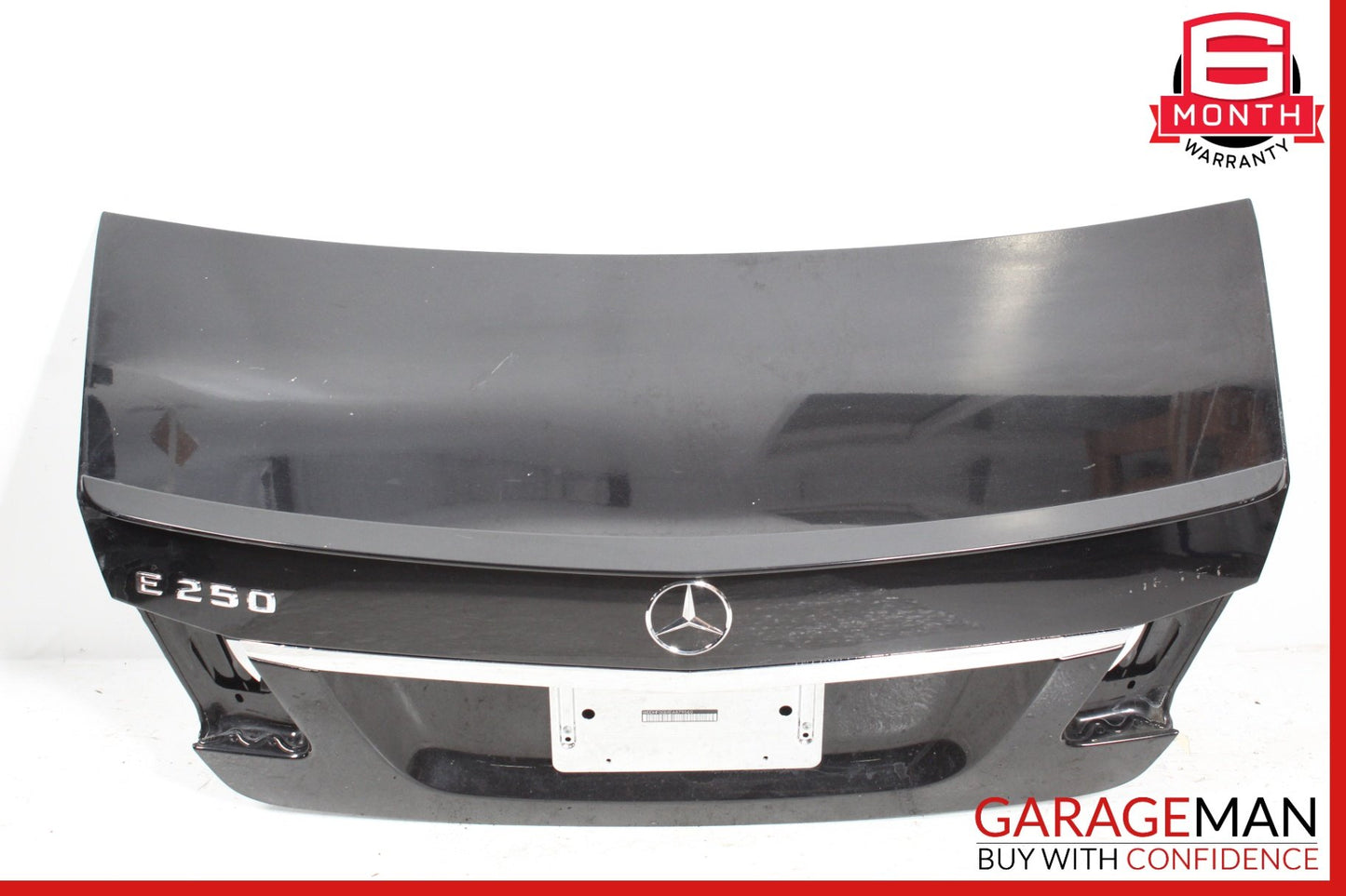 2010-2016 Mercedes W212 E250 Rear Trunk Lid Panel Black Assembly 2127500975 OEM