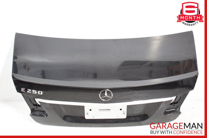 2010-2016 Mercedes W212 E250 Rear Trunk Lid Panel Black Assembly 2127500975 OEM