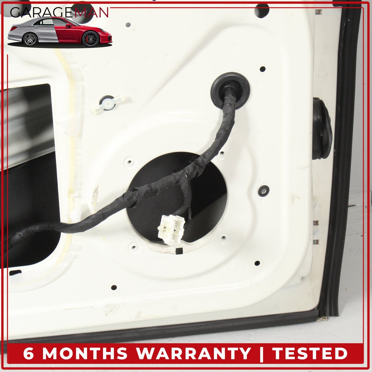 2008-2019 Maserati GranTurismo Coupe Front Left Door Shell White 68498700 OEM