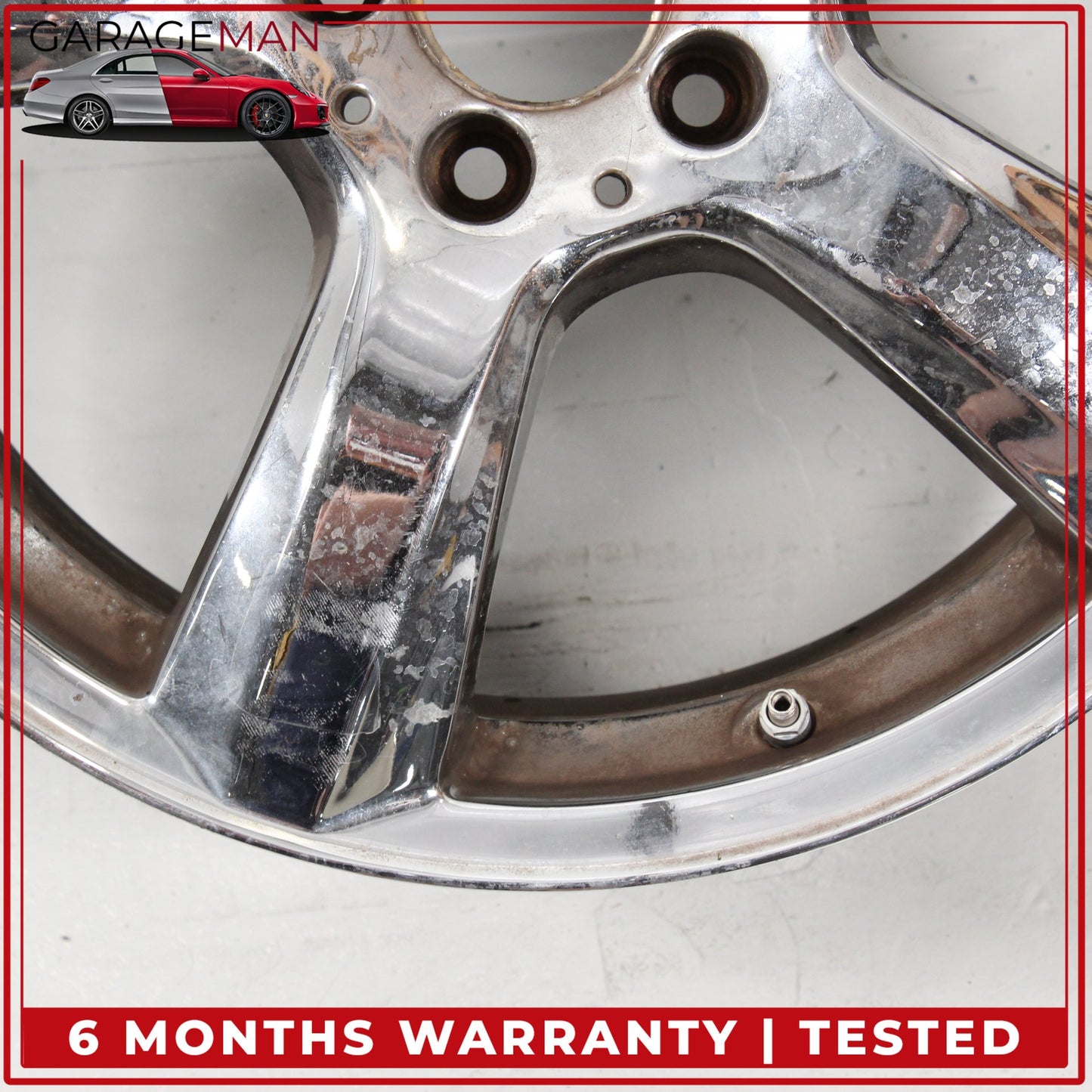 2012-2014 Mercedes W218 CLS550 CLS350 Rear 5 Spoke Wheel Rim 9.5JX18H2 ET48 OEM
