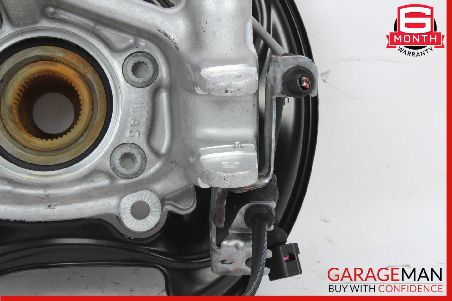 2017-2024 Audi Q7 Rear Left Driver Side Spindle Knuckle Wheel Hub OEM