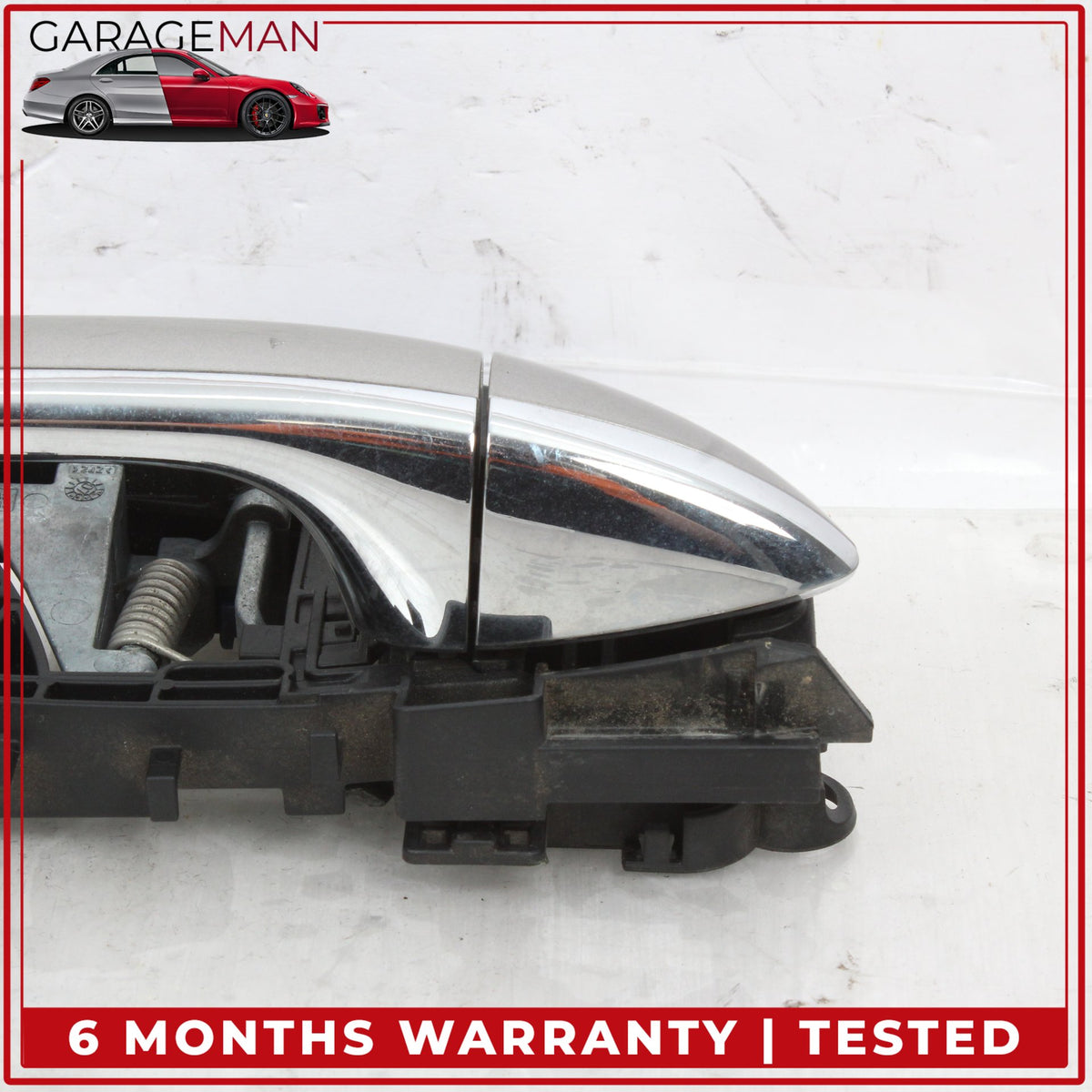 2006-2013 Mercedes W164 ML350 Front Right Side Exterior Door Handle Silver OEM