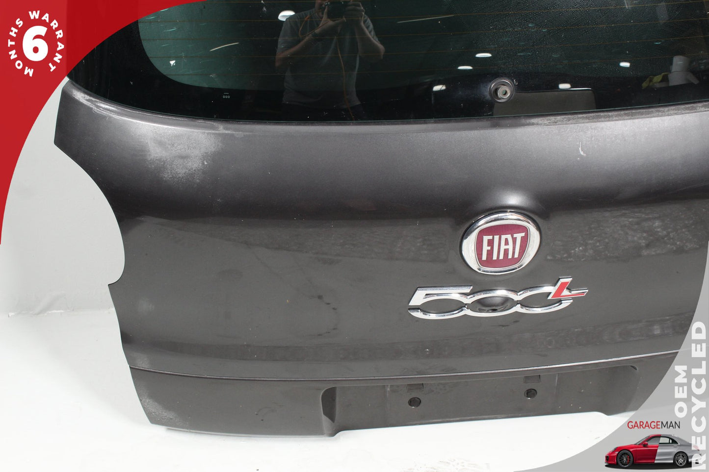 2014-2020 Fiat 500L Rear Trunk Lid Panel Assembly Gray 68674557AA OEM