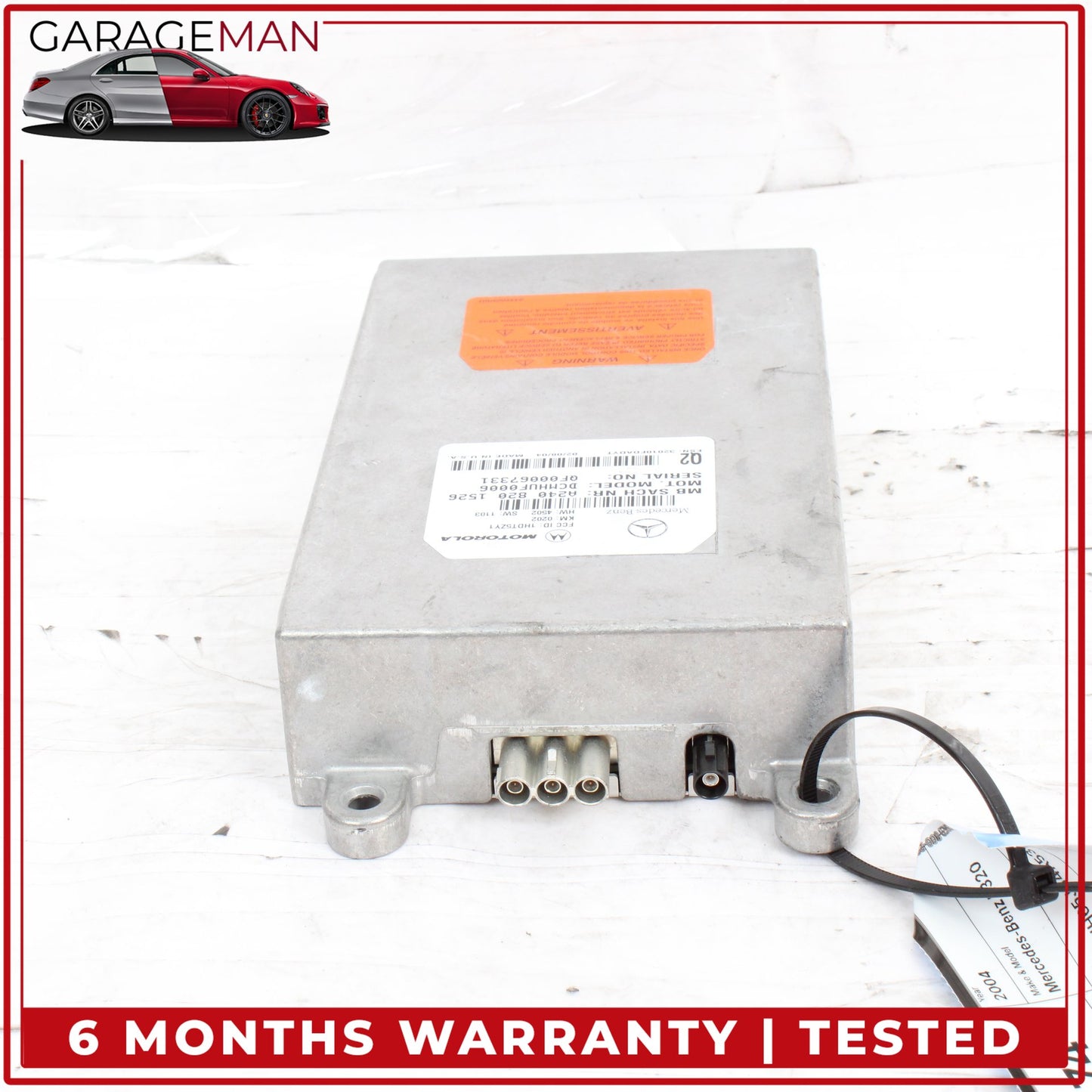 2000-2006 Mercedes W211 E320 Voice Command Control Module Unit 2408201526 OEM