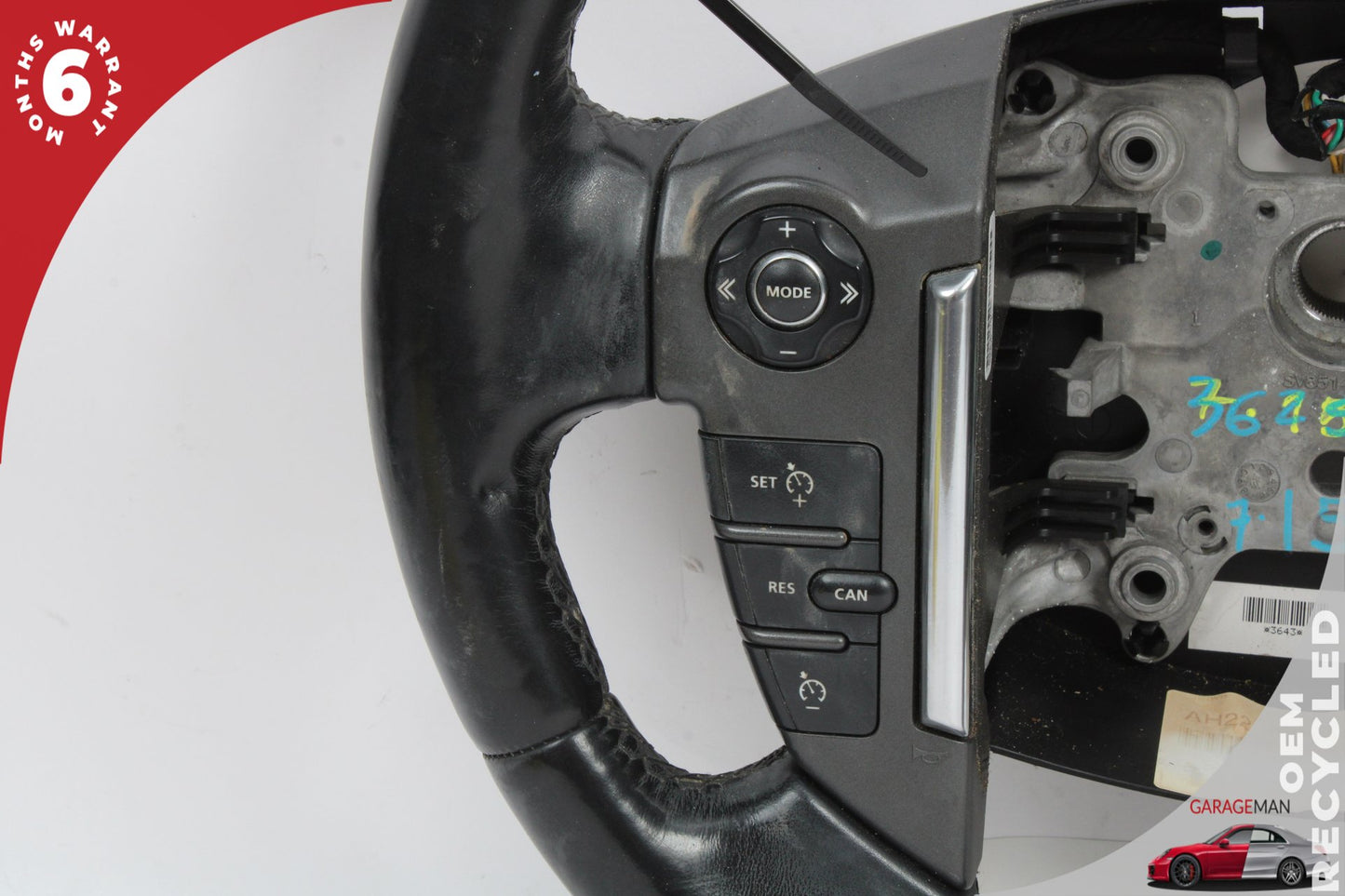 2010-2011 Land Rover LR4 SUV Heated Steering Wheel w/ Switches AH223600KB OEM