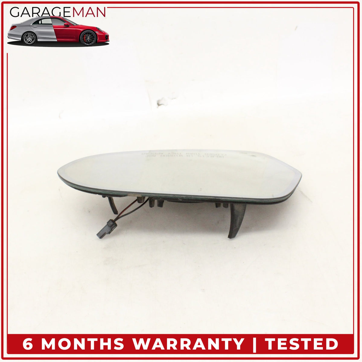 2012-2018 Audi A6 S6 Front Right Side Door Rear View Mirror Glass 4G0857536E OEM