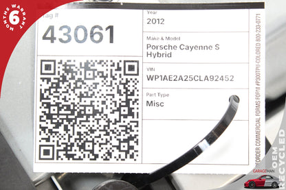 2011-2014 Porsche Cayenne S Hybrid 92A SUV Hybrid Battery 7P0915590J