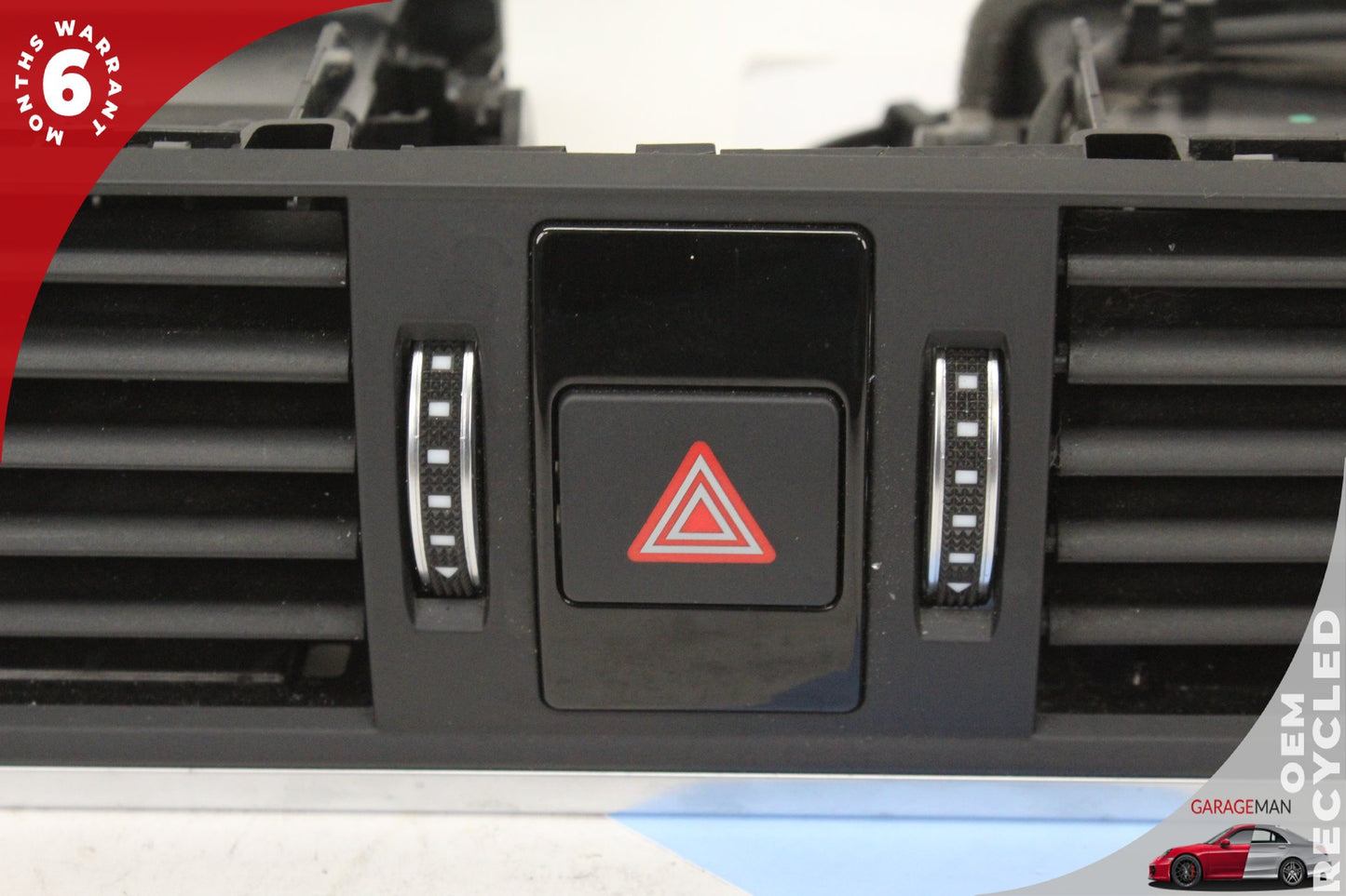 12-18 Audi A6 C7 Sedan Front Center Dash Air Vent Hazard Switch 4G0941509