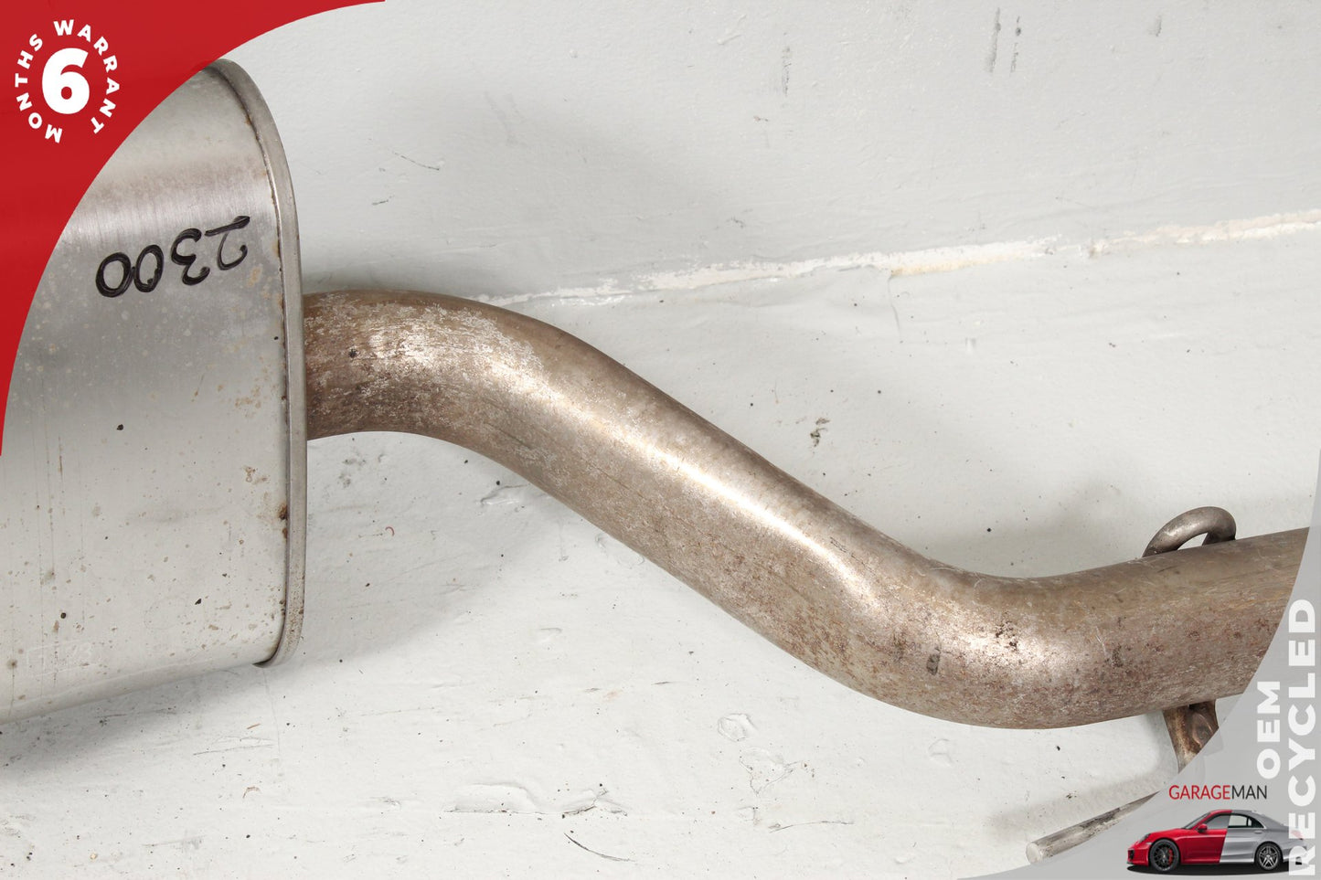 2004-2006 Jaguar XK8 X100 RWD Exhaust Silencer Muffler Pipe 4W835K243BD OEM