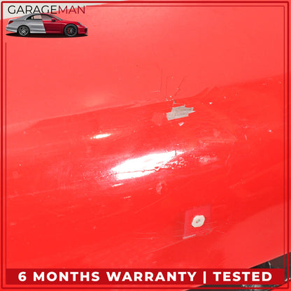 1999-2001 Porsche 911 996 Convertible Front Bumper Cover Red 99650511102 OEM