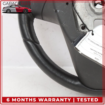 2016-2019 Buick Cascada Heated Black Leather Steering Wheel 13496969 OEM