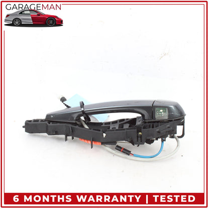 2014-2020 BMW 430i Gran Coupe Rear Left Side Exterior Door Handle Gray OEM