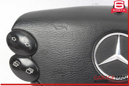 03-12 Mercedes R230 SL500 E350 Steering Wheel Airbag Air Bag Black OEM