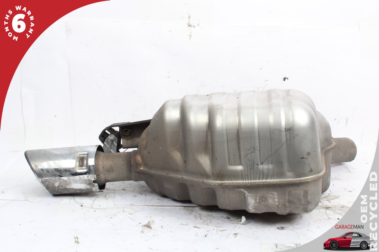 2012-2015 Audi A7 A6 Quattro Rear Left Side Exhaust Muffler 4G0253609AD OEM