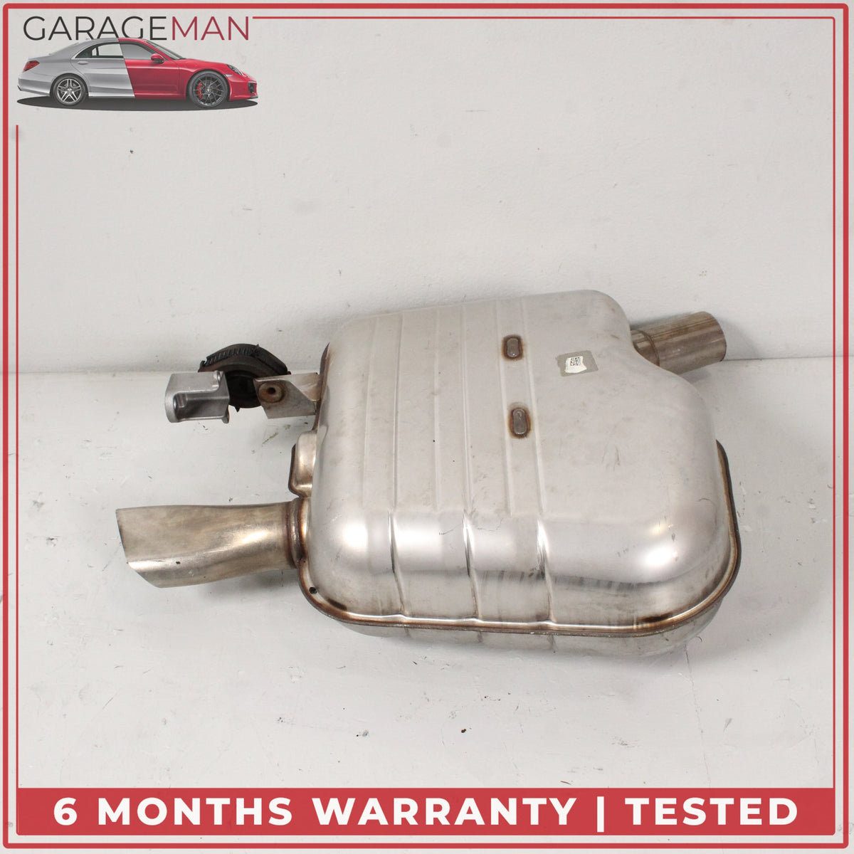 2019-2025 Audi A4 2.0L Rear Left and Right Side Exhaust Muffler 8W5253611A OEM
