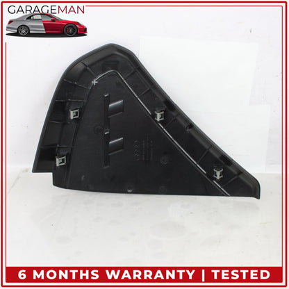 2016-2023 Audi TTS 8S Left and Right Side Dashboard End Cap Trim Panel Set OEM