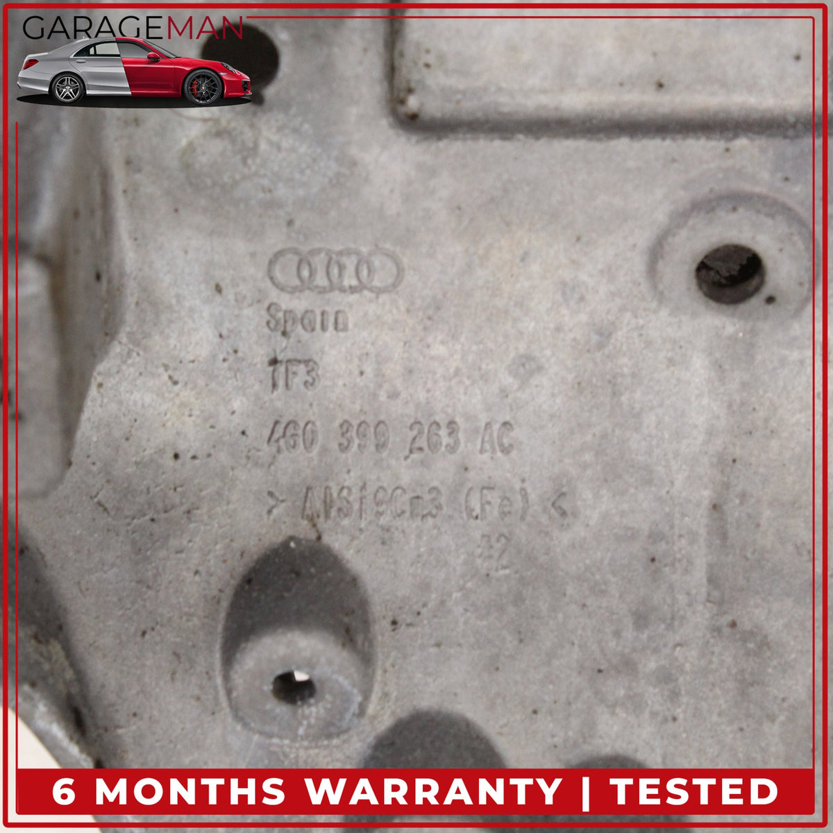 2012-2018 Audi A6 A7 Automatic Transmission Brace Mount Bracket 4G0399263AC OEM