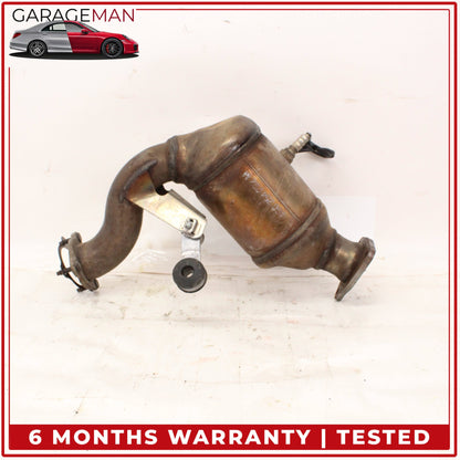 2012-2015 Audi A6 A7 3.0L V6 Engine Left Side Exhaust Downpipe 4G0254202M OEM