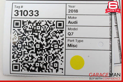 2017-2019 Audi Q7 SUV Front Right Door Rear View Mirror 4M1857410AK
