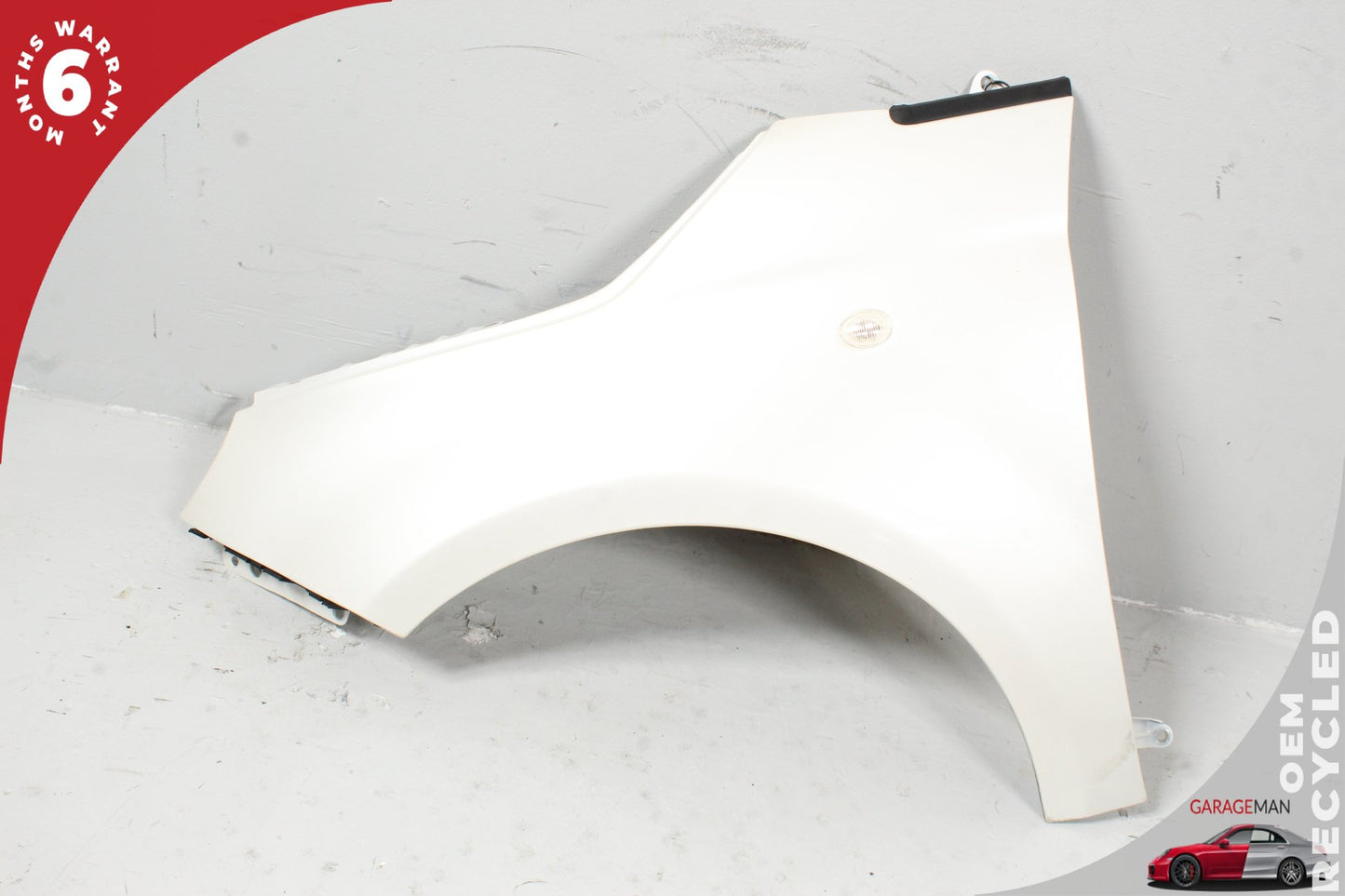 2012-2019 Fiat 500e Front Left Side Fender Wing Panel White 68070509AC OEM