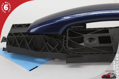 2015-2020 Audi A3 S3 RS3 Rear Right Side Exterior Door Handle Blue 8V0839885 OEM