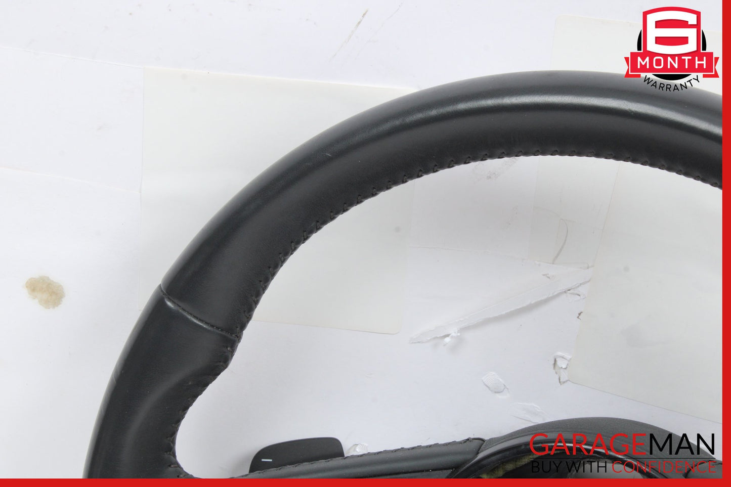 2017-2019 Audi A4 Sedan Front Left Side Steering Wheel Black 8W0419091CL OEM