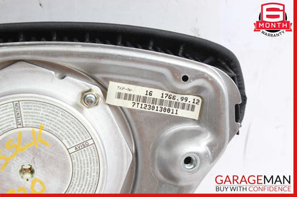 01-04 Mercedes R170 SLK320 SL500 Driver Steering Wheel Air Bag Airbag Black OEM