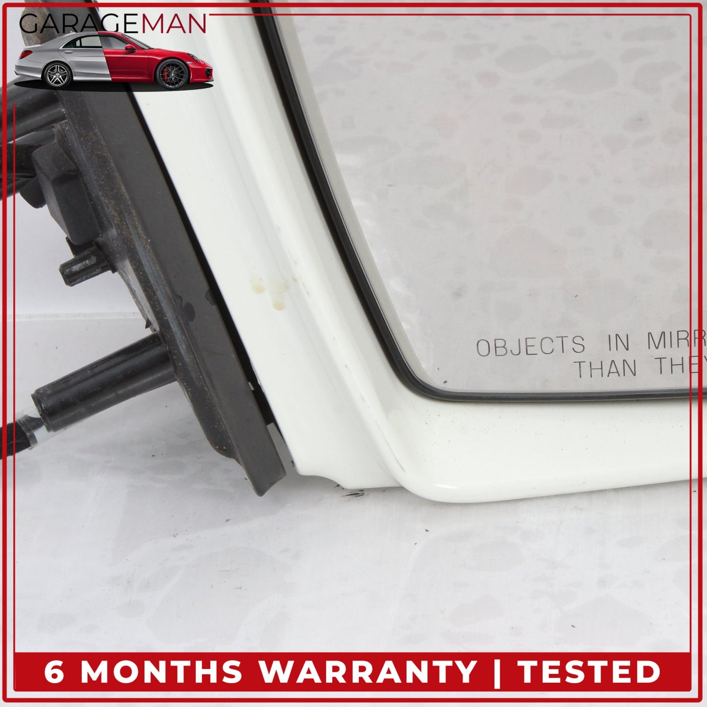 2009-2012 Mercedes W164 ML350 Right Side Door Rear View Mirror Calcite White OEM