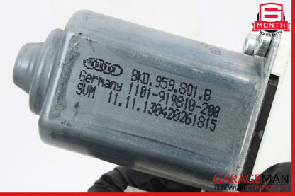2012-2018 Audi S7 A7 Rear Right Side Window Regulator Motor 8K0959801B OEM