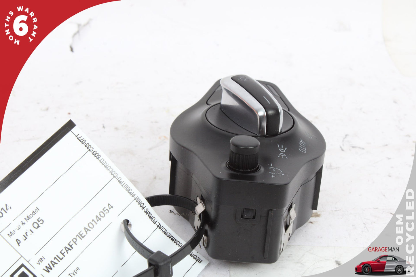 2009-2016 Audi Q5 A5 A4 SQ5 Head Light Fog Light Switch Black 8K0941531AS OEM
