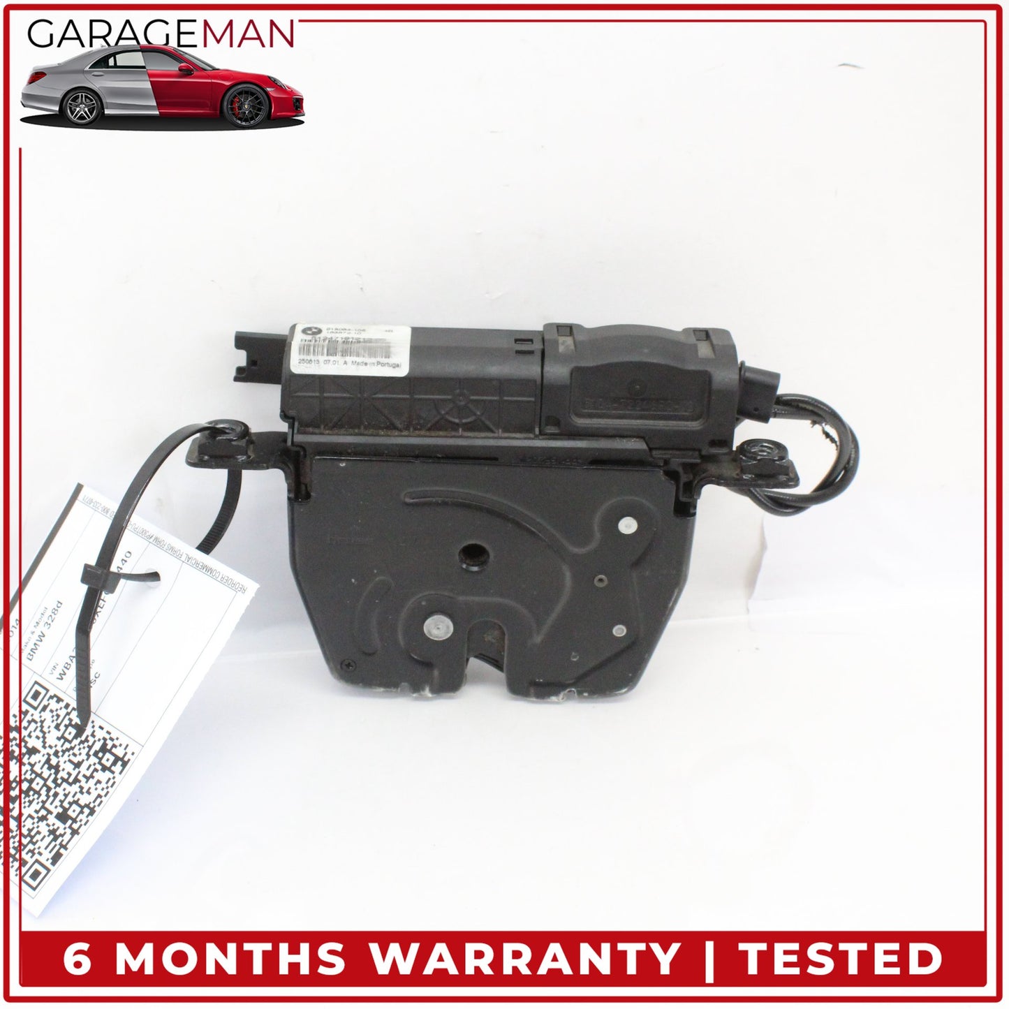 2012-2018 BMW 328d RWD Trunk Lid Tailgate Latch Lock 7191212