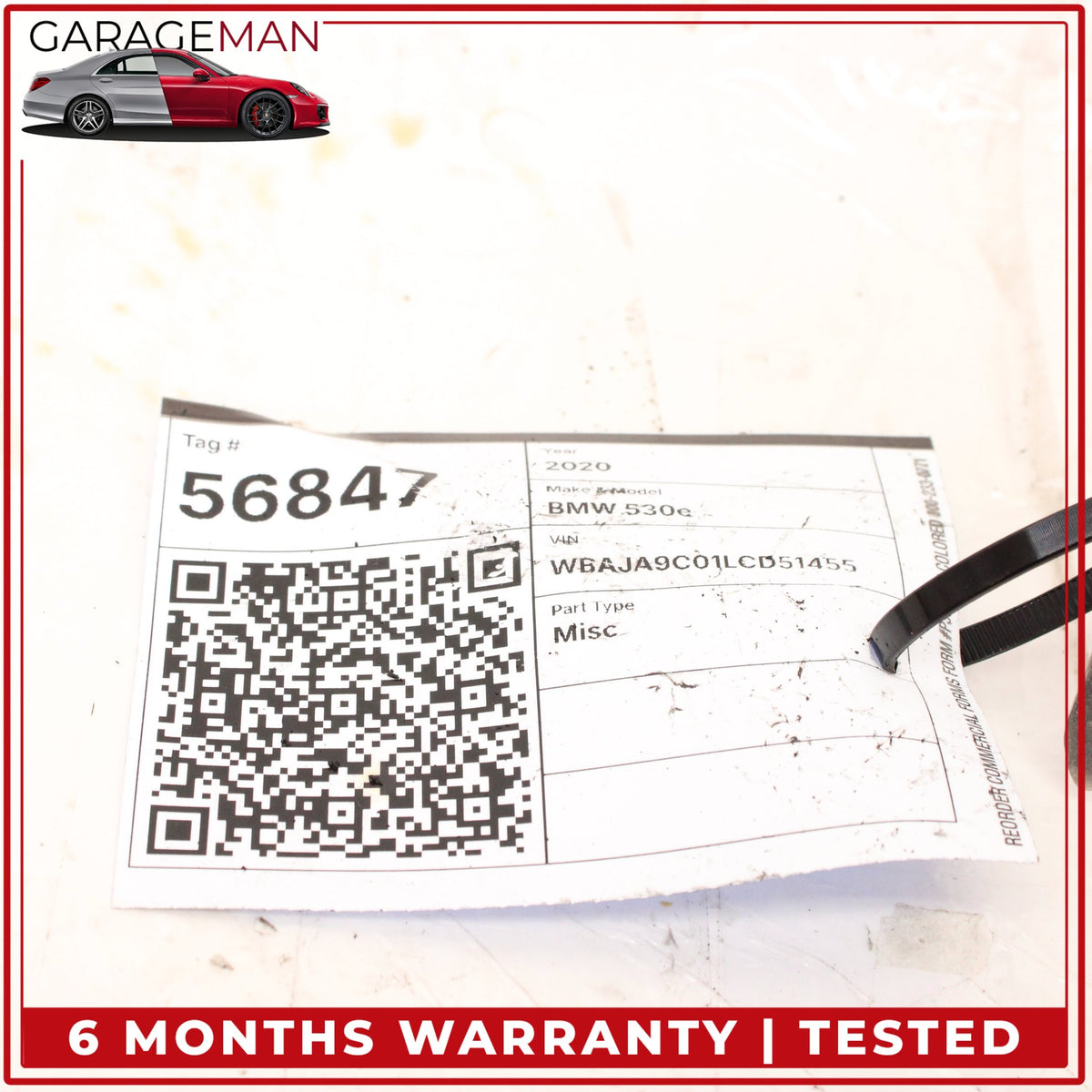 2018-2020 BMW 530e G30 Fuel Gas Filler Pipe Hose Line 7383193 7414020 OEM