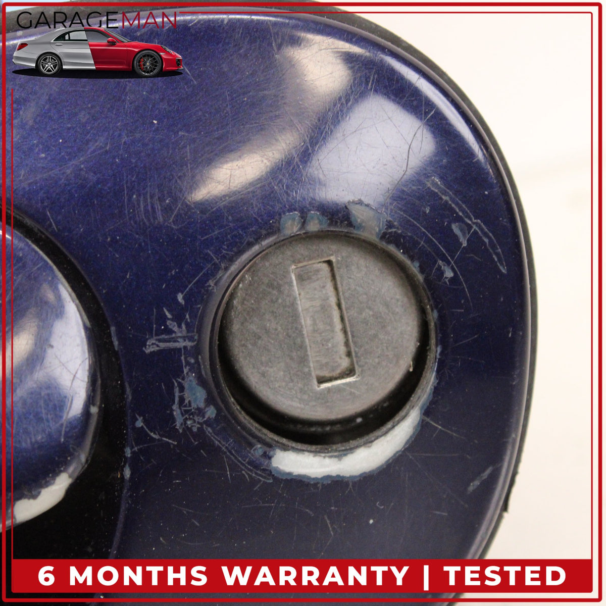 1997-2005 Porsche 911 Carrera Front Left Exterior Door Handle Blue Metallic OEM