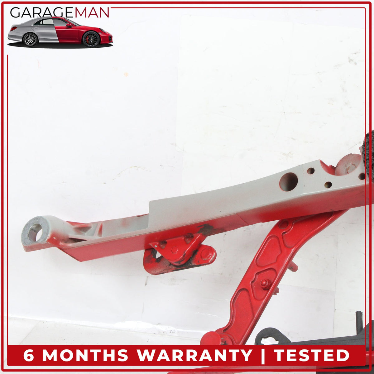 1999-2012 Porsche 911 Left and Right Convertible Top Cover Red Hinge Set OEM