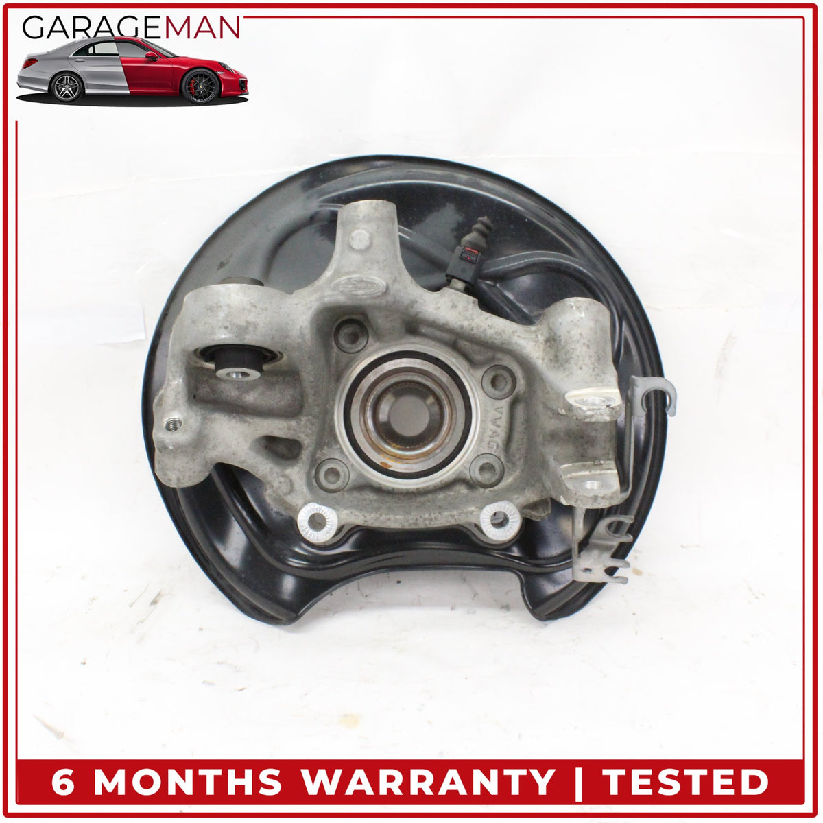 2017-2024 Audi Q7 Rear Left Side Spindle Knuckle Wheel Hub 4M0505431AF OEM