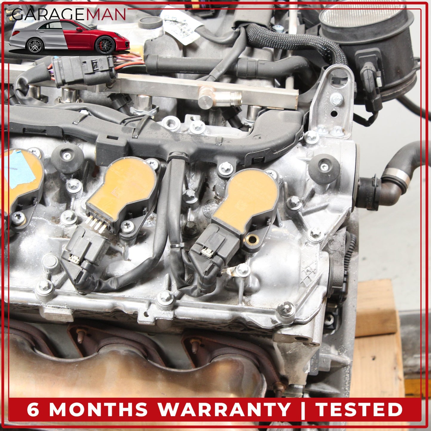 2007-2011 Mercedes W221 S550 CL550 5.5L V8 M273 Engine Motor Assembly OEM 193K
