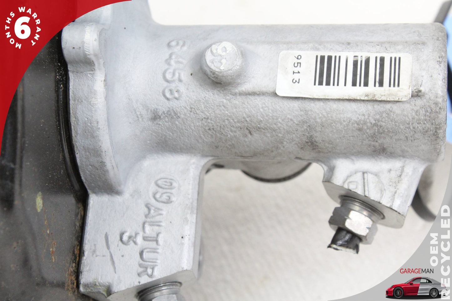 2009-2012 Audi A4 Master Cylinder Power Brake Booster Assembly 8K0612103K