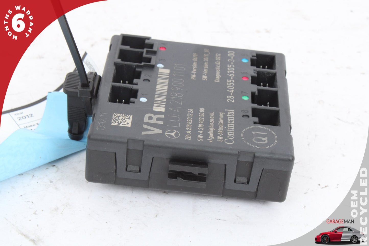 08-18 Mercedes CLS550 W218 Right Front Door Control Module 2189001101 OEM