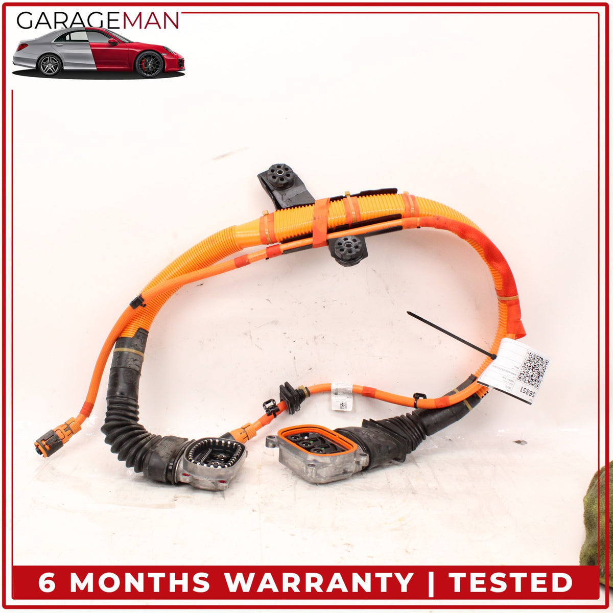 2018-2023 BMW 530e G30 Hybrud Battery Charging Cable Wire Harness 6823572 OEM
