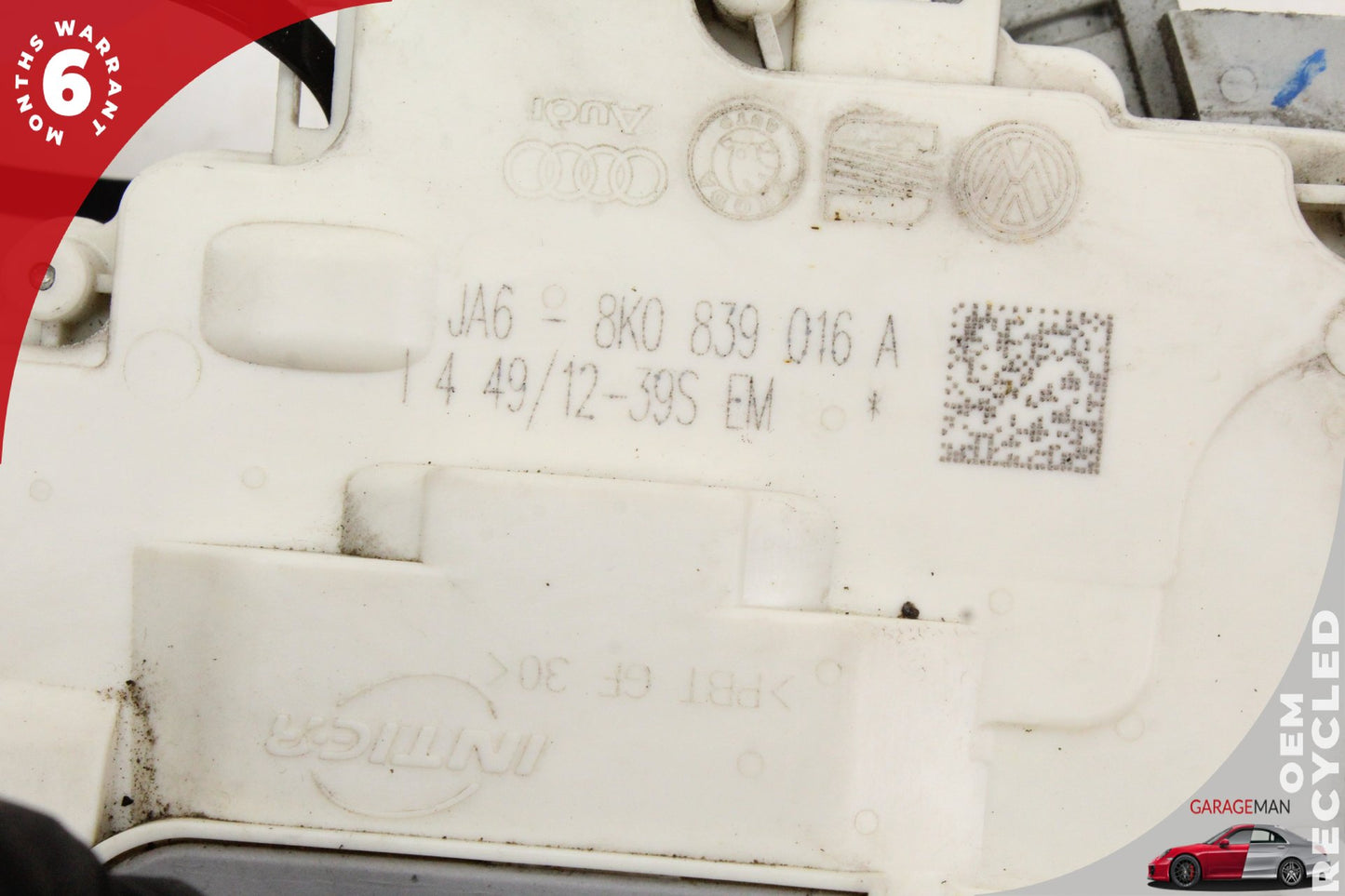 11-18 Porsche Cayenne 92A Rear Right Door Lock Latch Actuator 8K0839016A OEM