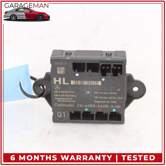 2008-2018 Mercedes W204 C250 Rear Left Side Door Control Module 2189001401 OEM