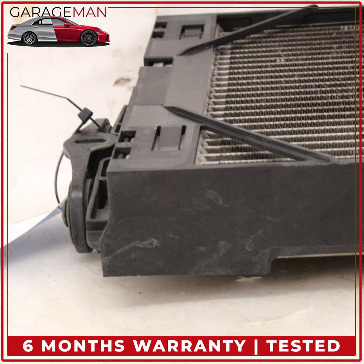 2009-2019 BMW 640i 650i 750i Front Right Side Auxiliary Radiator 7802662 OEM