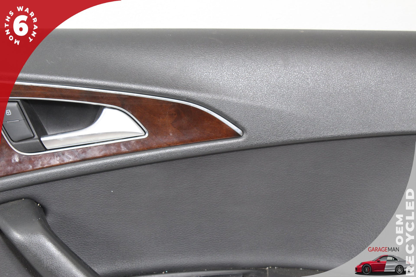 2012-2018 Audi A6 S6 Rear Right Side Interior Door Panel 4G0867222 OEM