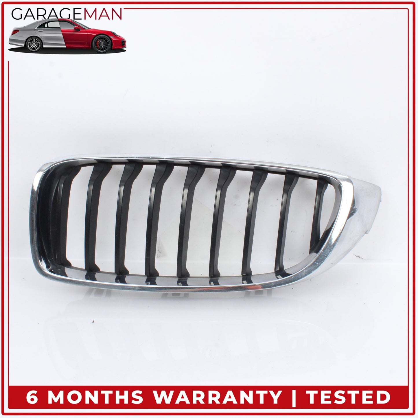 2014-2020 BMW 428i F36 Front Left and Right Side Bumper Grille Set 7294817 OEM
