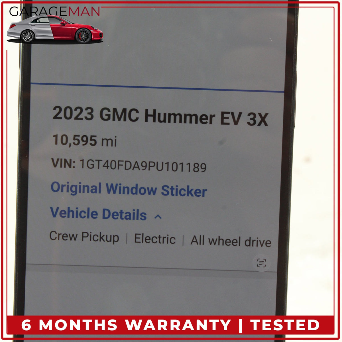 2022-2025 GMC Hummer EV Front Left Engine Mount Bracket 85516978 OEM