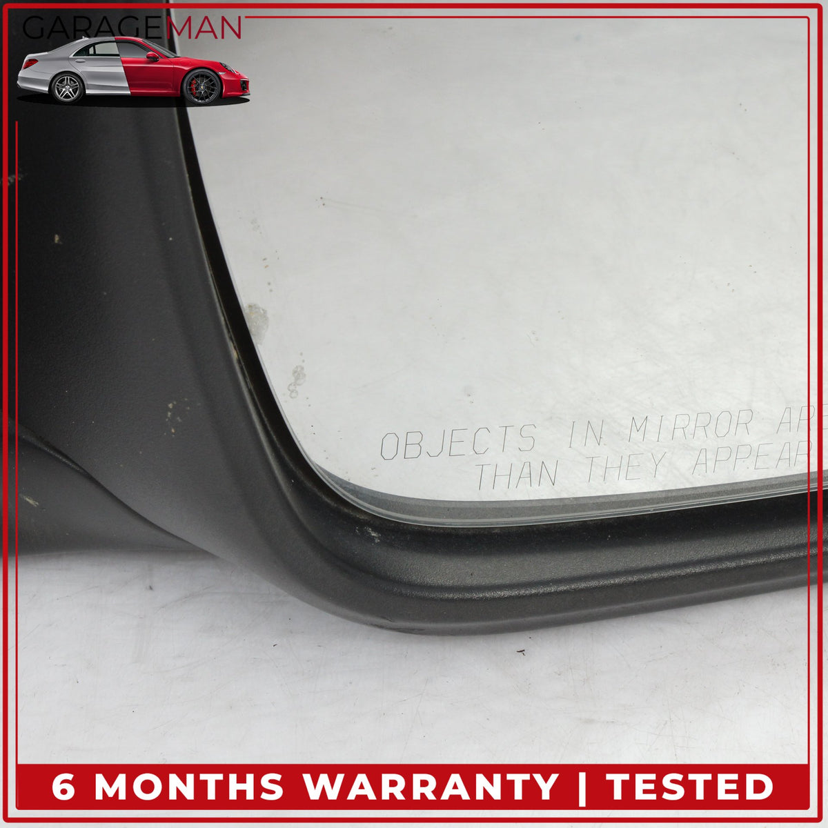 2012-2018 BMW 320i Front Right Side Door Rear View Mirror Blue Metallic OEM